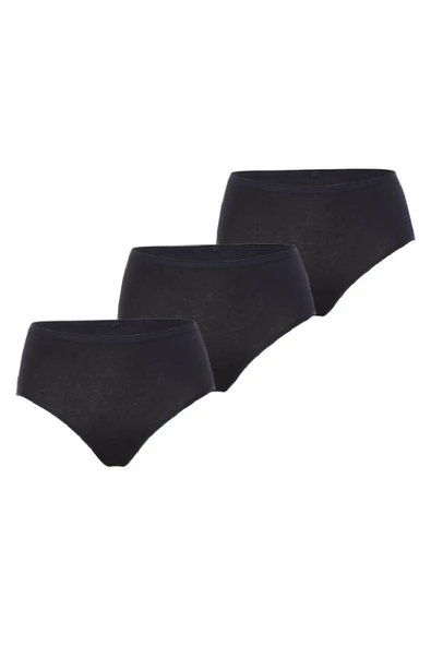 Blackspade Kadın %95 Pamuklu 3'lü Ekonomik Paket Yüksek Bel Külot - Resim 5