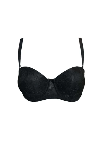 Bella Donna 11035 Dantelli Destekli Push-Up Straplez Sütyen - 10