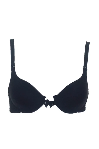 Bella Donna 11015 Boş Cup Önden Klips li Balenli Sütyen - Resim 4