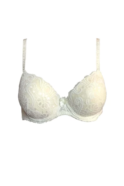 Bella Donna 1070 Dantelli Yarım Destekli Push-Up Sütyen - Resim 12