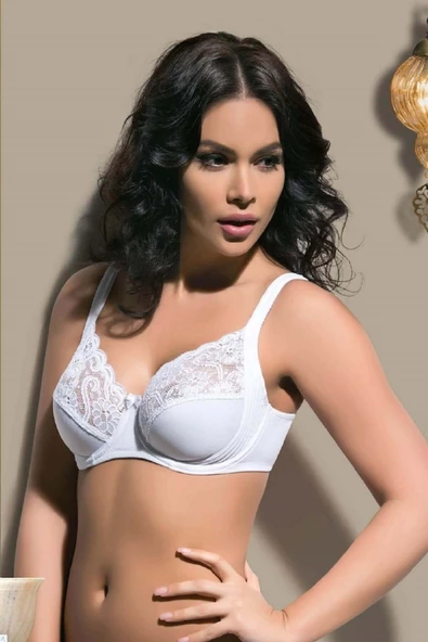 Bella Donna 2100 Dantelli Toparlayıcı Minimizer Sütyen - Resim 9