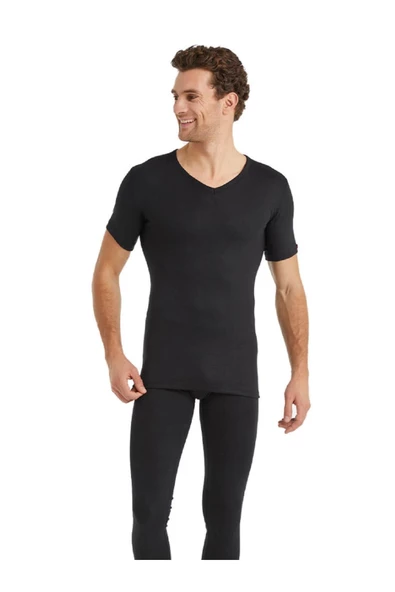 Blackspade 1263 Unisex 2. Seviye Kısa Kol V Yaka Kışlık Termal İçlik - 9