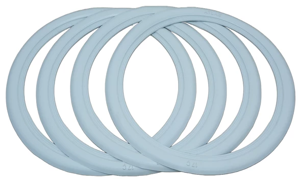 Motorsiklet Lastik Yanak Beyaz Chopper 17 Jant (Takım Olarak)