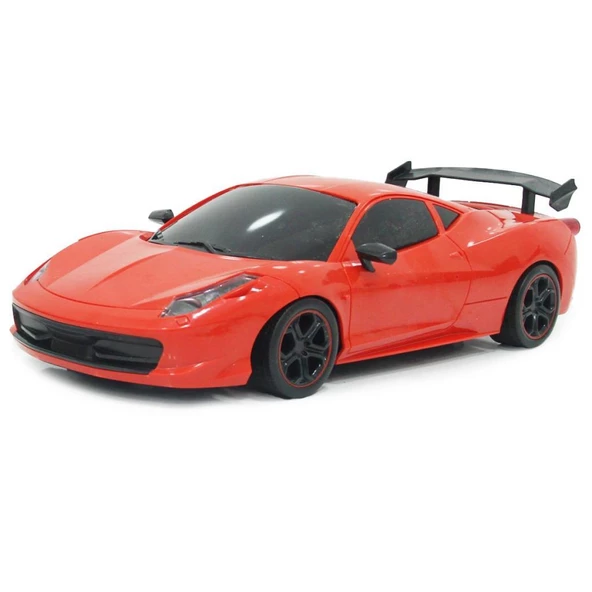 Toysan Oyuncak Sürtmeli Süper Car Ferrari Oyuncak Spor Araba TOY-09 - 4