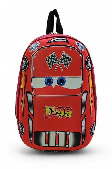 Anaokulu Sırt Çantası 3D Kabartmalı Kreş Erkek Çocuk Çantası - 3