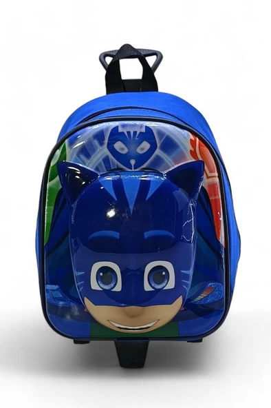 Anaokulu Çekçekli Sırt Çantası 3D Kabartmalı Kreş Erkek Çocuk Çantası - 6