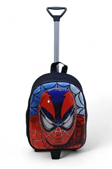 Anaokulu Çekçekli Sırt Çantası 3D Kabartmalı Kreş Erkek Çocuk Çantası - 11