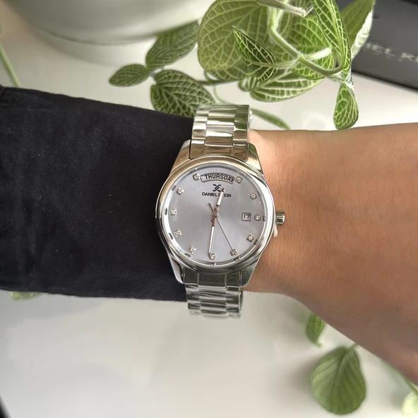 Daniel Klein DK.1.13718-8 Kadın Kol Saati - Resim 3