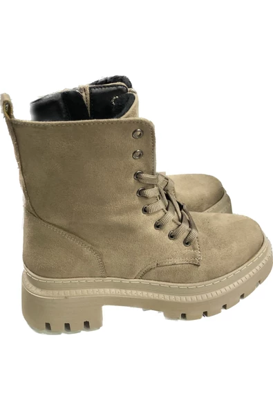 Kadın Kalın Taban Postal Bot - Resim 3