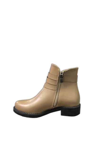 Kadın Kısa Vizon Siyah Bot - Resim 2