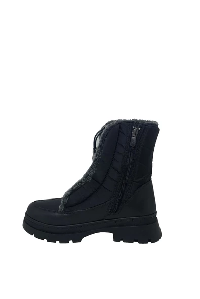 Kalın Taban Iç Tüylü Kar Botu Ayakkabı - 3