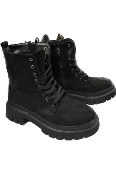 Kadın Kalın Taban Postal Bot - Resim 7