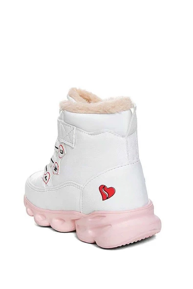 Bebe İçi Kürklü Işıklı Spor Bot - Resim 3