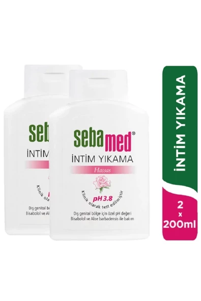 Sebamed İntim Yıkama Jeli PH 3,8 200 ml 2 Adet