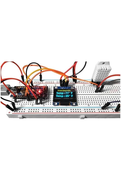 Breadboard Mb-102 830 Hücre Mb102 Büyük Boy Bread Board Protoboard Prototip Elektronik Deney - 6