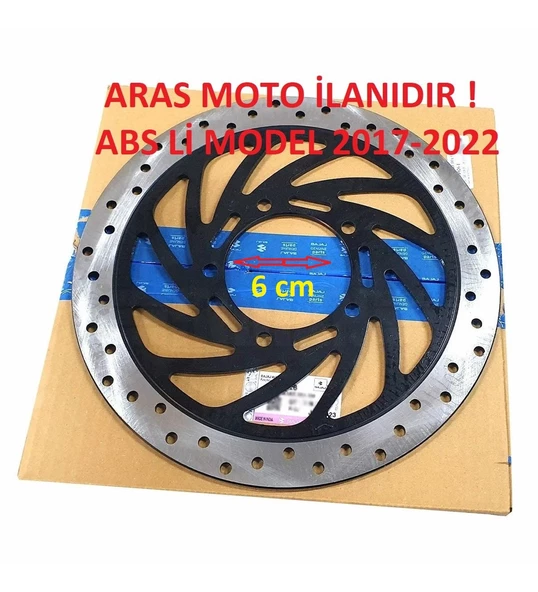Bajaj Pulsar Ns 200 -Rs 200 Ön Fren Diski Abs Li Orjinal 2017-2022 Uyumlu Euro 4 _Supermoto - 3