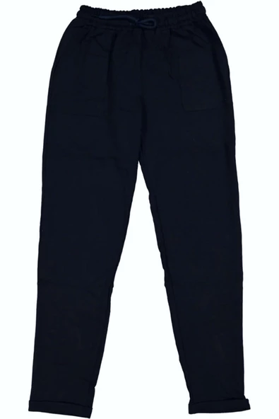 Çocuk Cepli Duble Paça Eşofman Alt BGL-ST03862 - 3