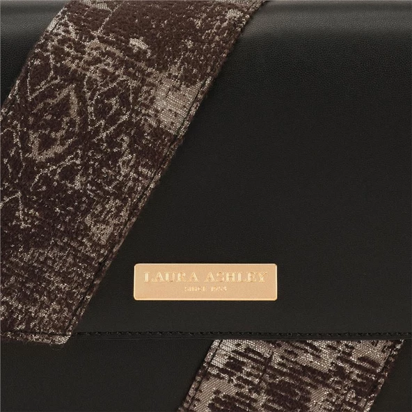 Laura Ashley Gümüş Kadın Klasik Kol Çantası - Resim 3