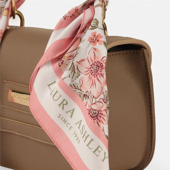 Laura Ashley Vizon Kadın Şal Detaylı Küçük Kol Çantası - 3