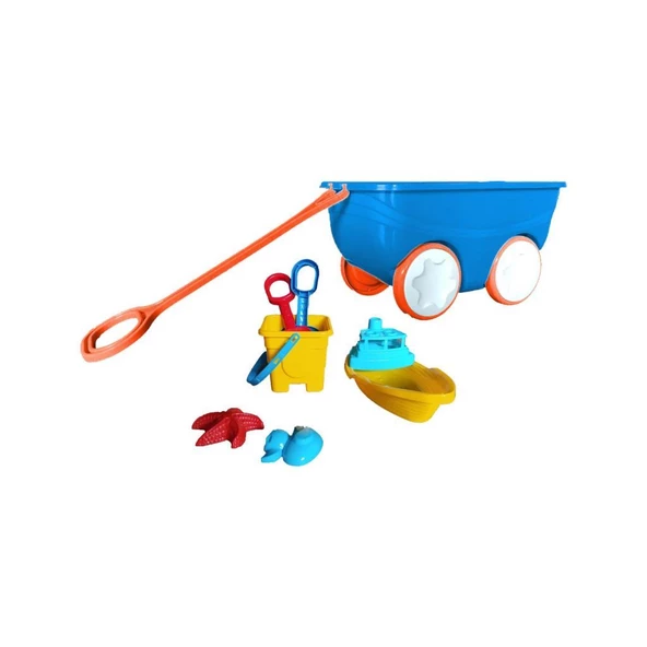 ERDEM VAGON KOVA PLAJ OYUN SETİ ERV-101 - 6