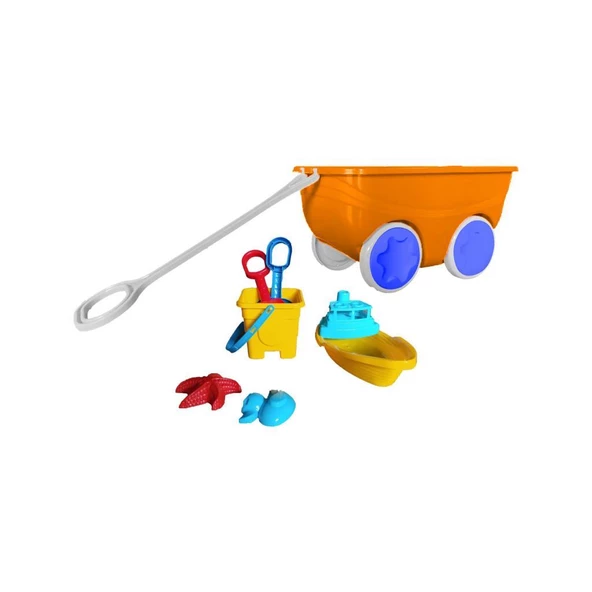 ERDEM VAGON KOVA PLAJ OYUN SETİ ERV-101 - 4