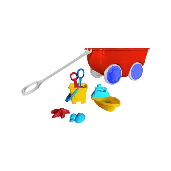 ERDEM VAGON KOVA PLAJ OYUN SETİ ERV-101 - 3