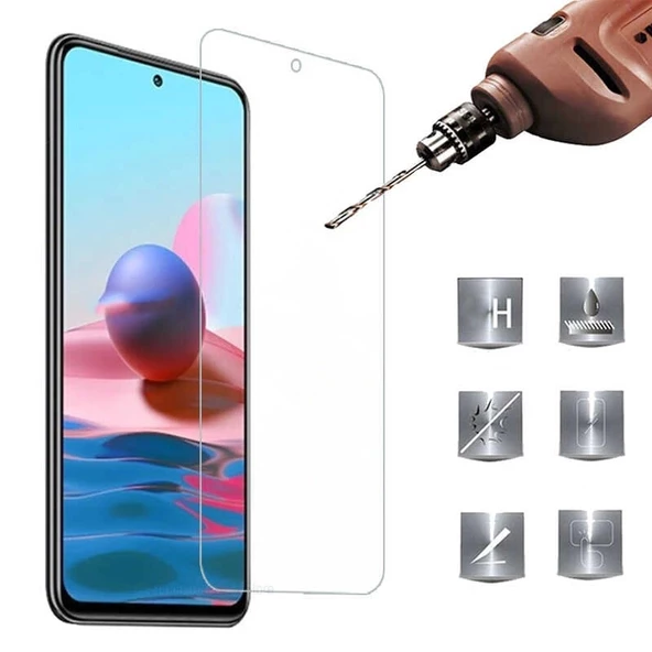 Xiaomi Poco F3 Uyumlu Buff ve Cam Karışımı Nano Micro Temperli Ekran Koruyucu - 7