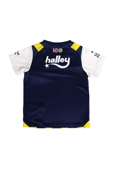 Fenerbahçe Orijinal Lisanslı Çubuklu Çocuk Forma Set 23-24 Miniset Hediyelik Ahşap Kutulu - 5