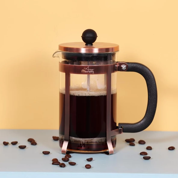 Any Morning FF120 Kahve ve Bitki Çayı için French Press 600 ML - 8