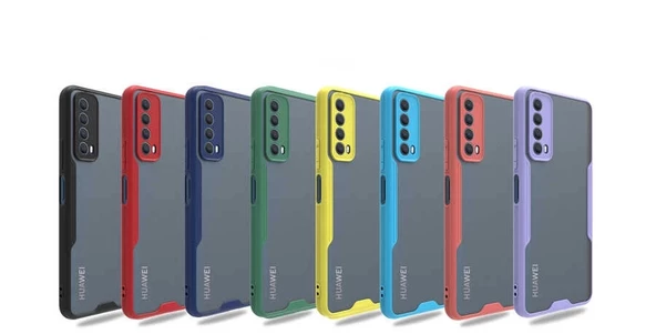 Huawei P Smart 2021 Uyumlu Kılıf Parfe Kapak - 2