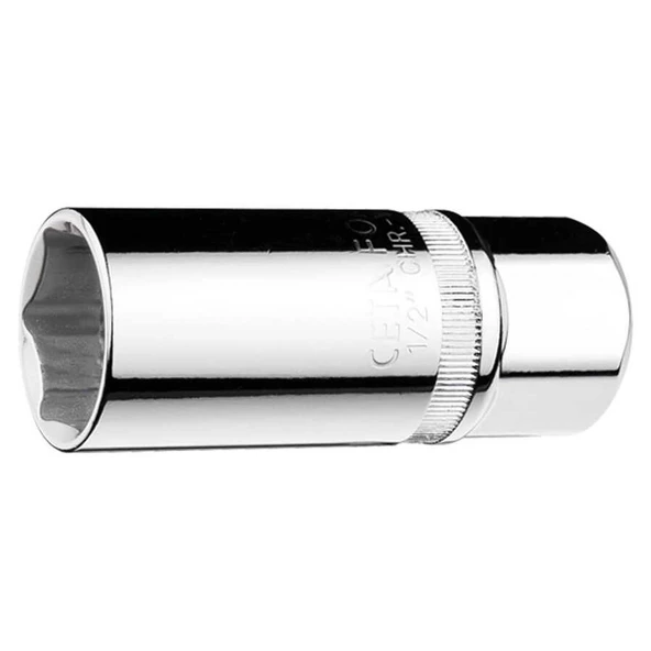 Ceta Form 1/2"Altı Köşe Buji Lokması(Contalı) 21 mm-CETA C27-R21