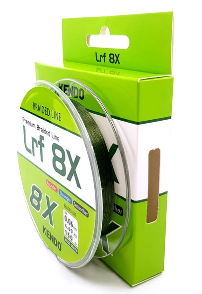 Kendo Lrf 8X Fighting 150 mt Örgü ip (Moss Green) - 12