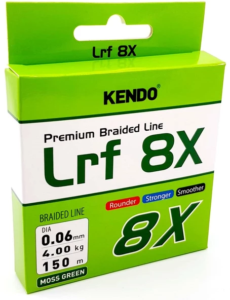 Kendo Lrf 8X Fighting 150 mt Örgü ip (Moss Green) - 3