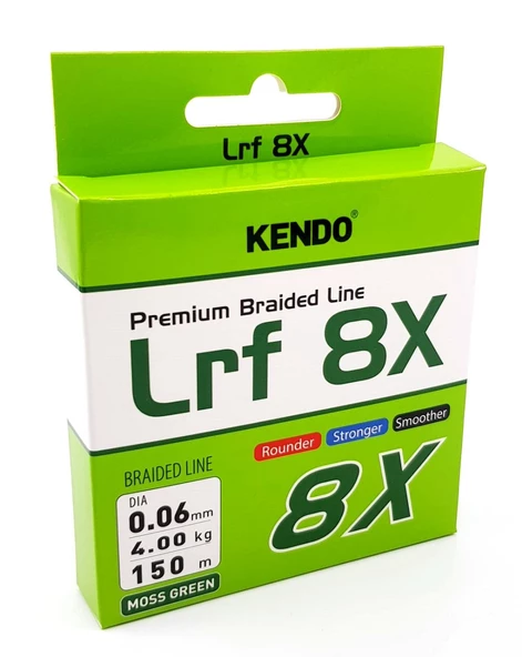 Kendo Lrf 8X Fighting 150 mt Örgü ip (Moss Green) - 2