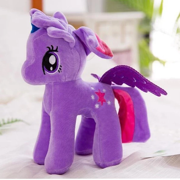 Sevimli Peluş Pony 30 Cm. - 4