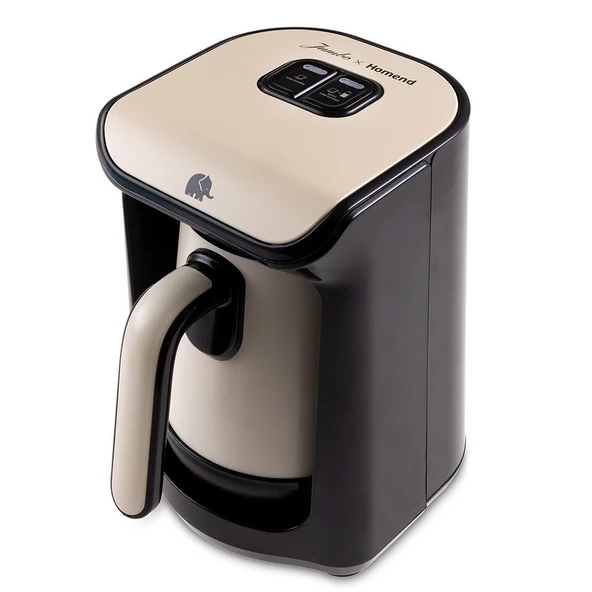 Jumbo x Homend Joy 1890H Krem Konuşan Türk Kahvesi Makinesi - 5