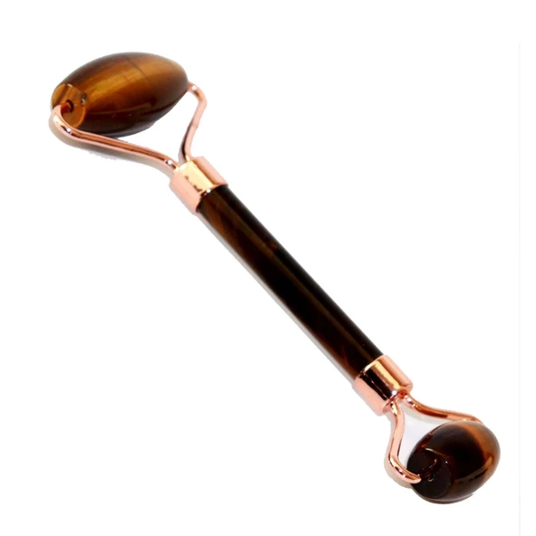 Saf Doğal Taş Yüz Masaj Aleti Roller Ceyt Kaplangözü Kuvars Taşı - 6