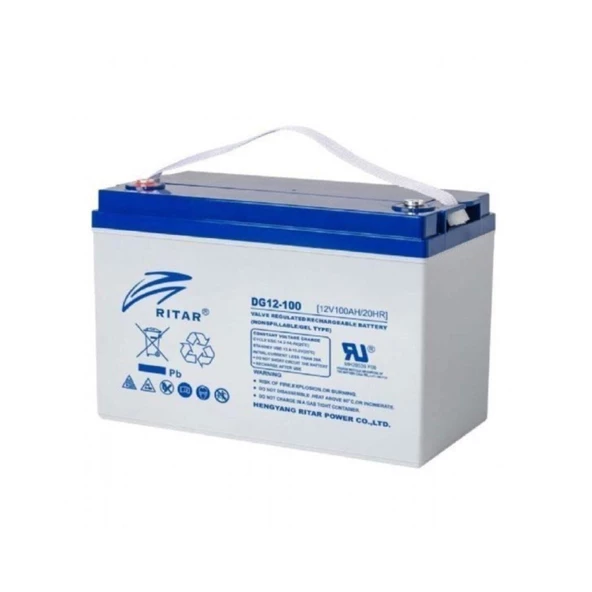Ritar Jel Akü Dg12-100 (12V100Ah)