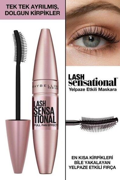 Maybelline Maskara Siyah Lash Sensational