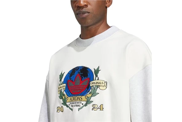 adidas OLPC CREW Erkek   Sweatshirt IX6755 - 7