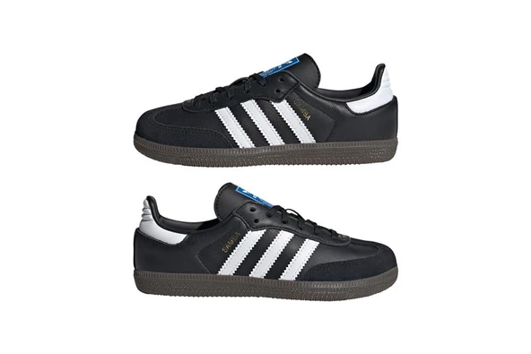 adidas SAMBA OG C Unisex Çocuk   Sneaker IE3678 - Resim 10