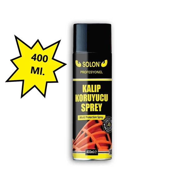 Profesyonel 5 Adet Kalıp Koruyucu Silikon Sprey 400 Ml. - 2