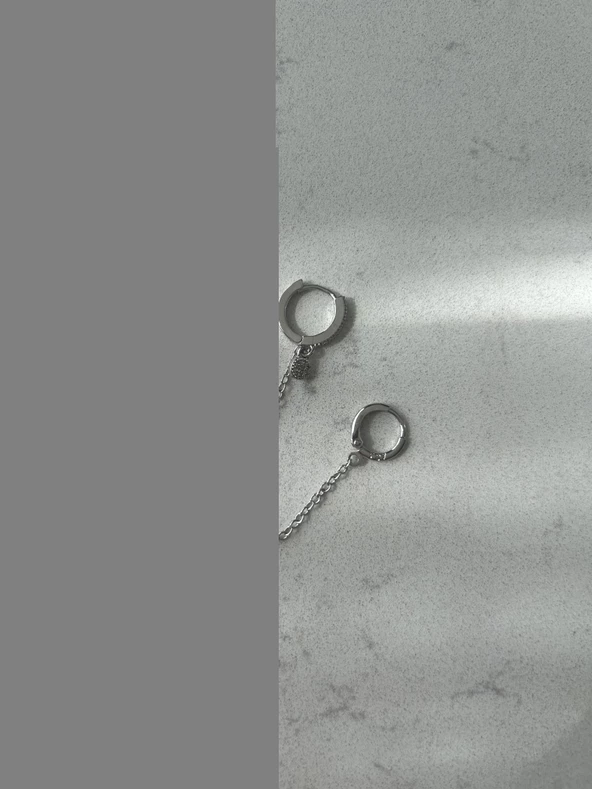 Rodyum küpe - 5