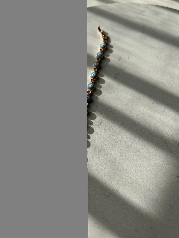 Rodyum nazarlıklı bileklik - 2