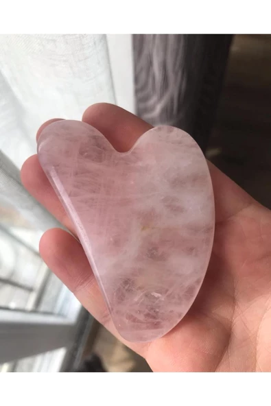 Pembe Kuvars Yüz Masaj Seti - 4