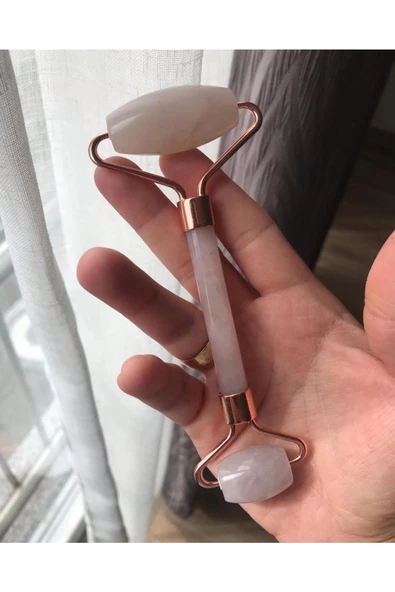 Pembe Kuvars Yüz Masaj Seti - 3