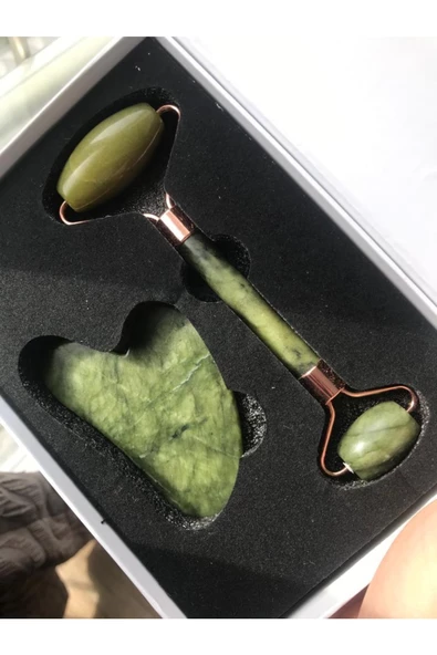 Yeşim taşı Gua sha - 2