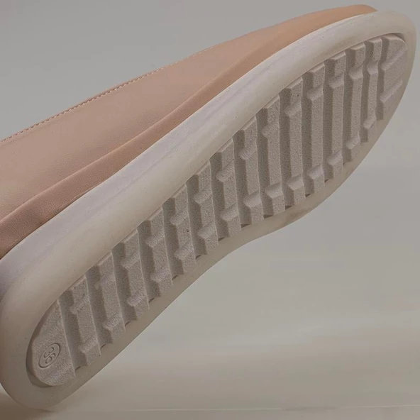 Trend Adımlar Vizon Ortho Flex Düz Taban Kadın Babet - 5