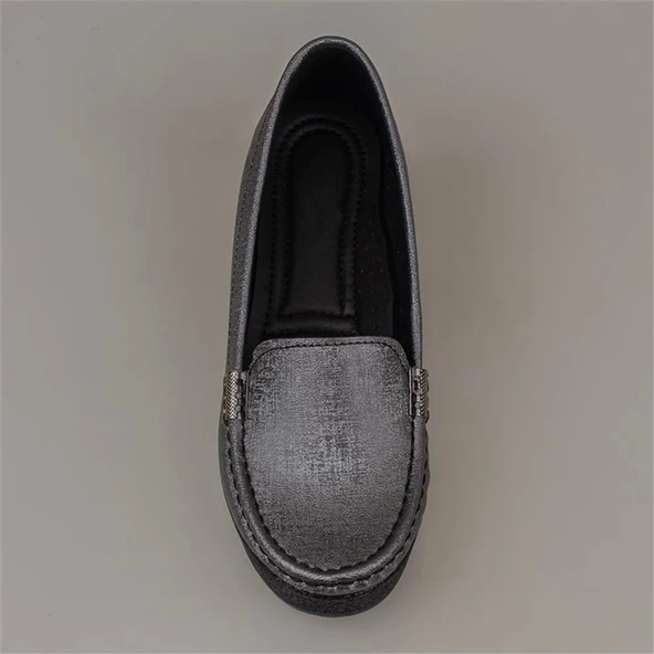 M2S Gümüş Comfort Dolgu Günlük Ayakkabı - 5