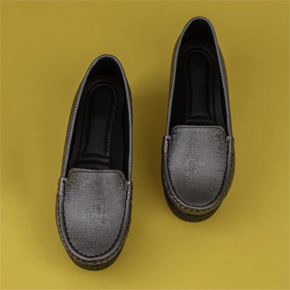 M2S Gümüş Comfort Dolgu Günlük Ayakkabı - 6